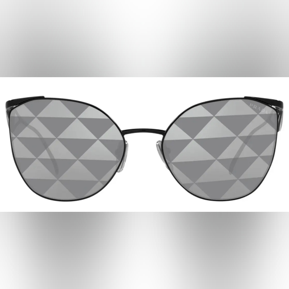 NEW PRADA PR50ZS 1AB03T GRAY BLACK EYEWEAR PR 50ZS WOMEN SUNGLASSES SPR 50Z - Picture 3 of 6